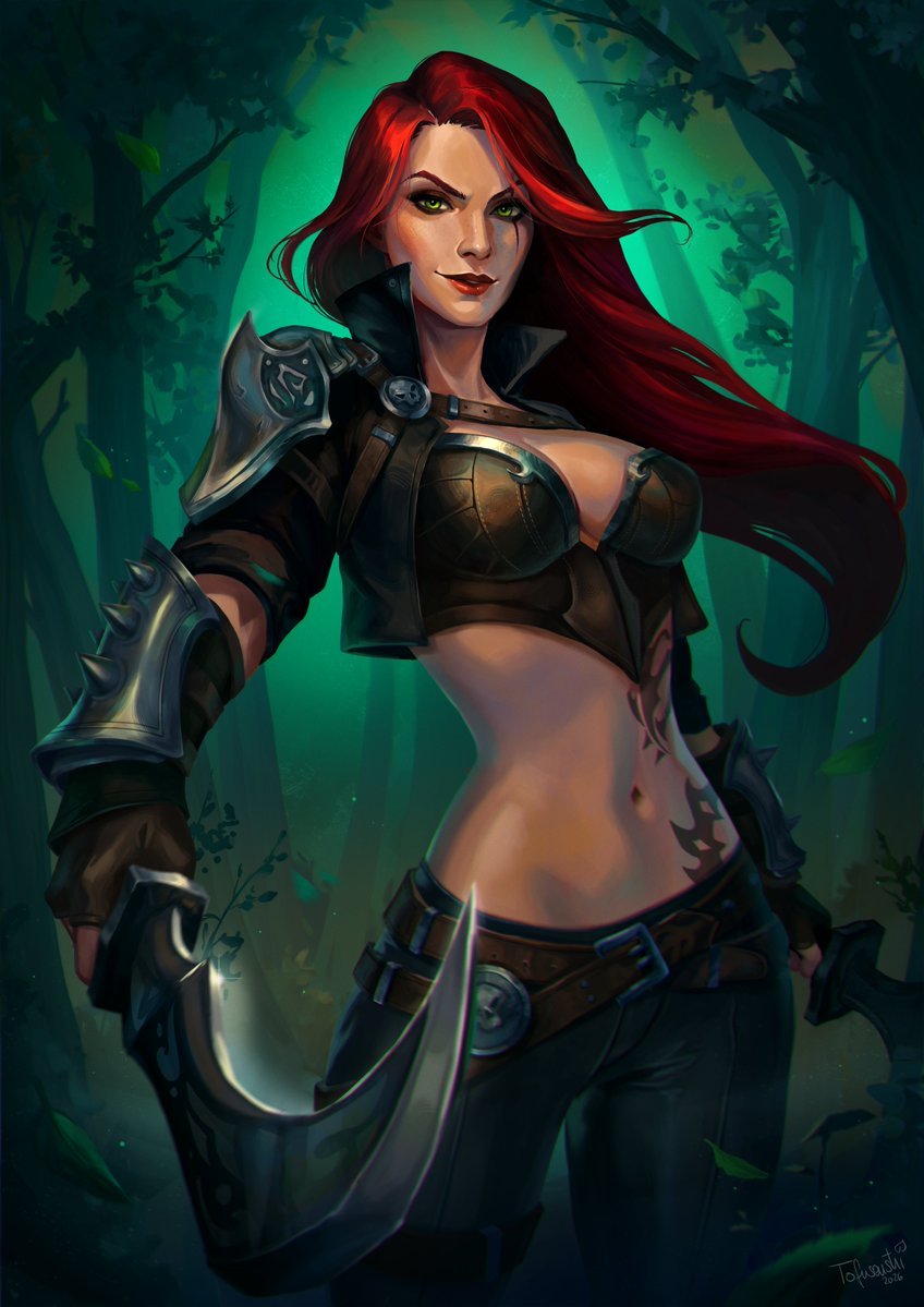 卡特琳娜（cr:Tofusenshiart）英雄联盟