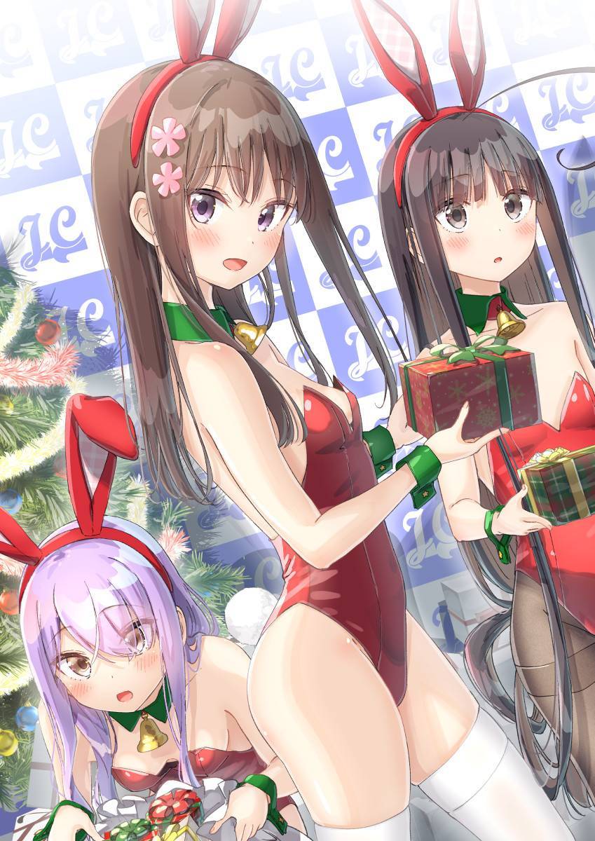 【JuiCies!】3匹のクリスマスバニーでお渡し会 | 画师: CHM，网页链