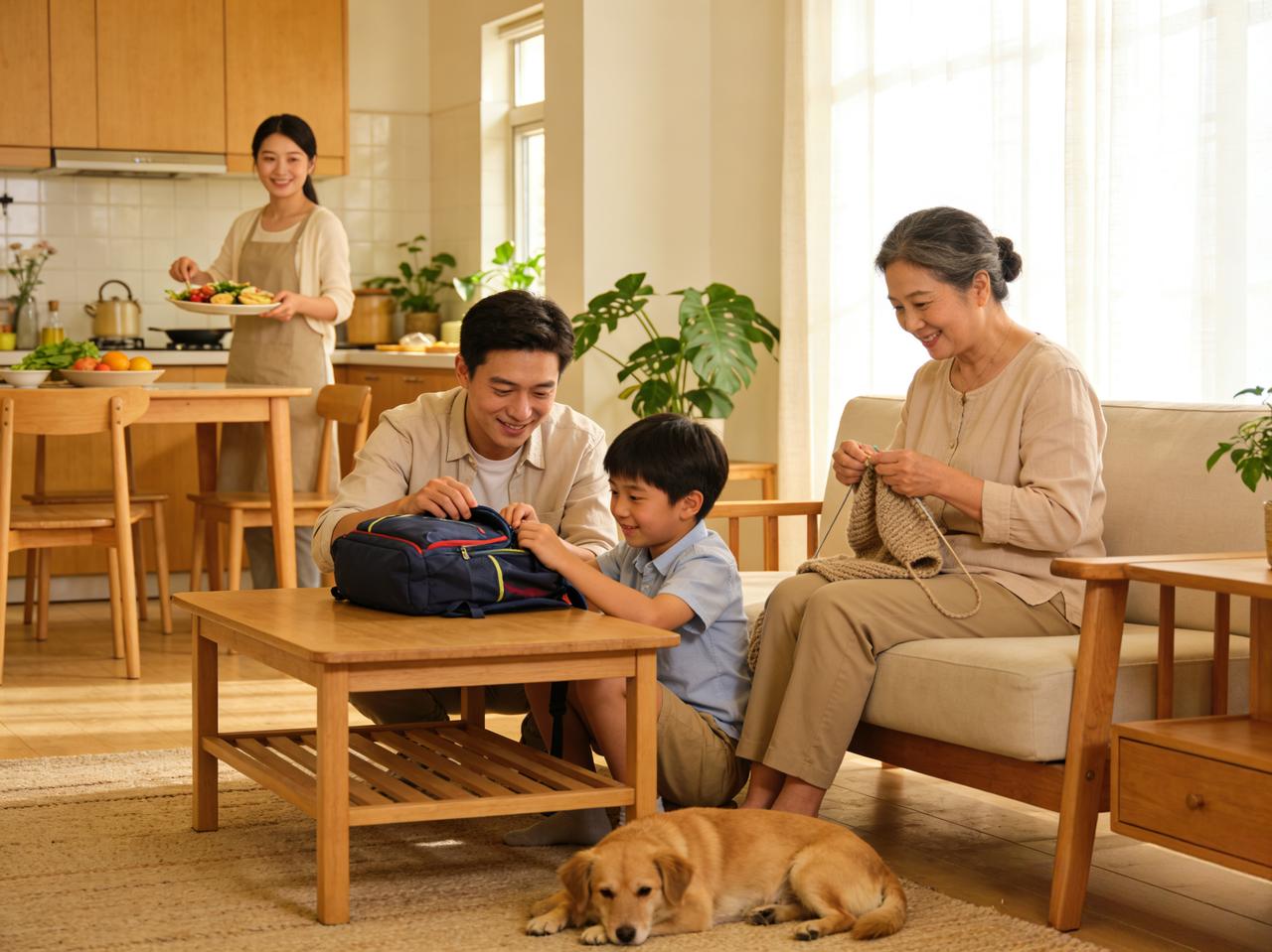 最珍贵的，是身边的陪伴
 
有位老人说，人老了才懂，钱再多，不如有人陪；房再大，