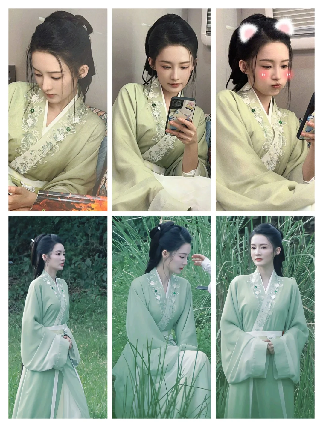这身绿衣可以做李清照的代餐吗？