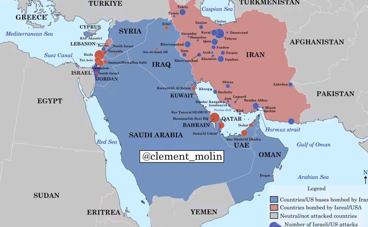 海湾国家集体要怒了！
科威特、沙特、巴林、约旦等国已经联合向伊朗发出谴责，伊朗再
