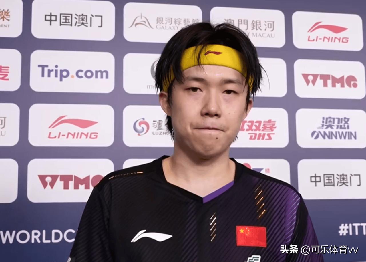 王楚钦4-2勒布伦晋级四强！没想到赛后大头却这样评价他，格局真大！

问：今天面