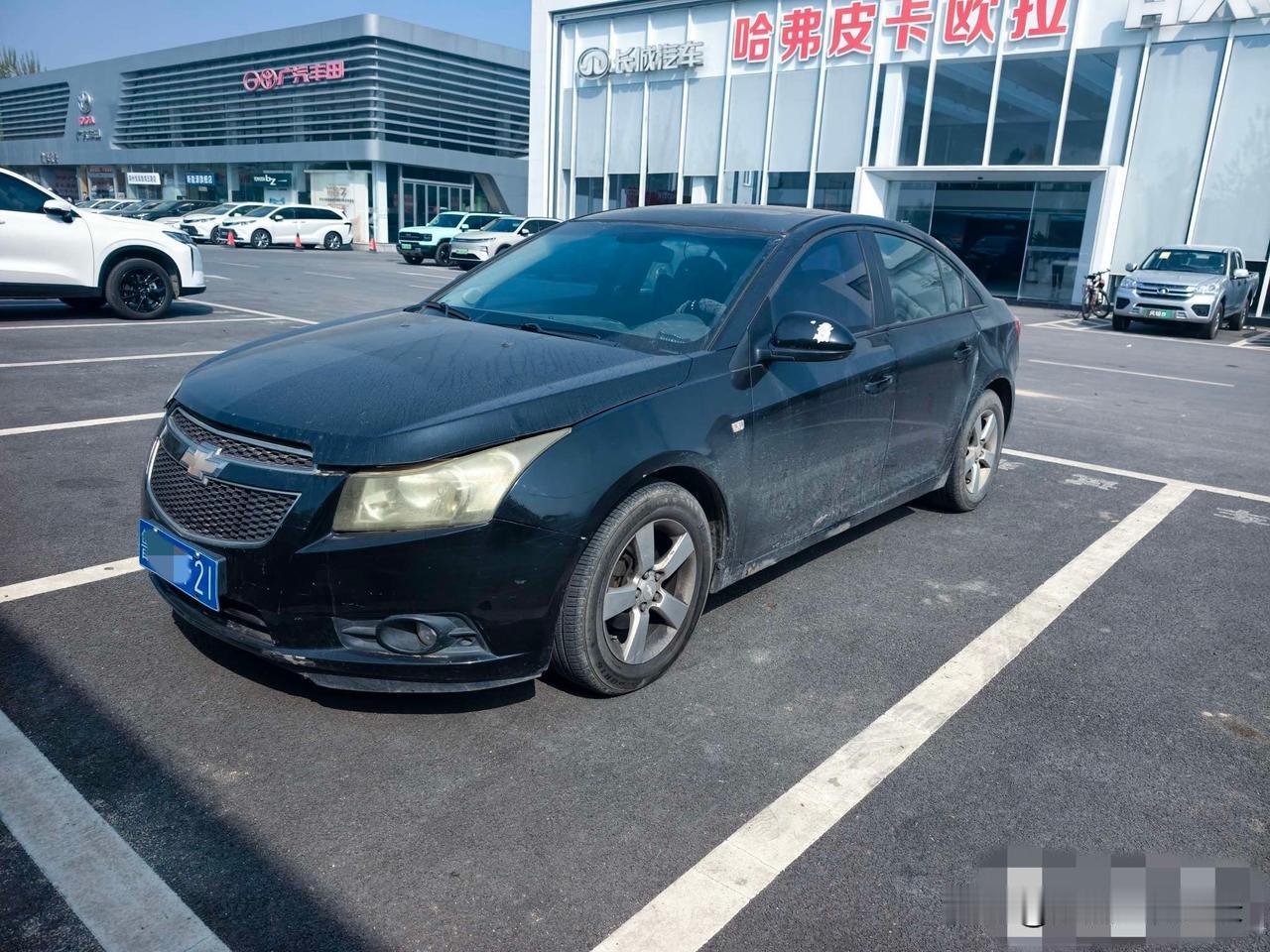 2009年的雪佛兰科鲁兹也沦落到报废了！
今天去4S店里花4500元收了一辆报废