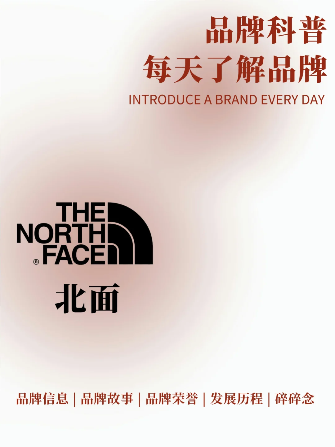 每天了解一个品牌｜The north face 北面