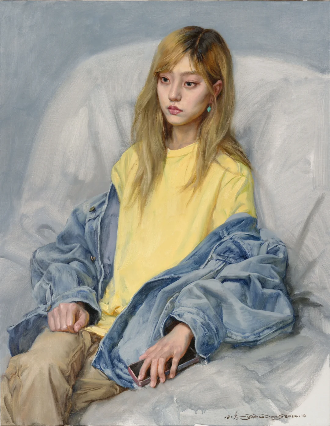 大一女生90X70CM