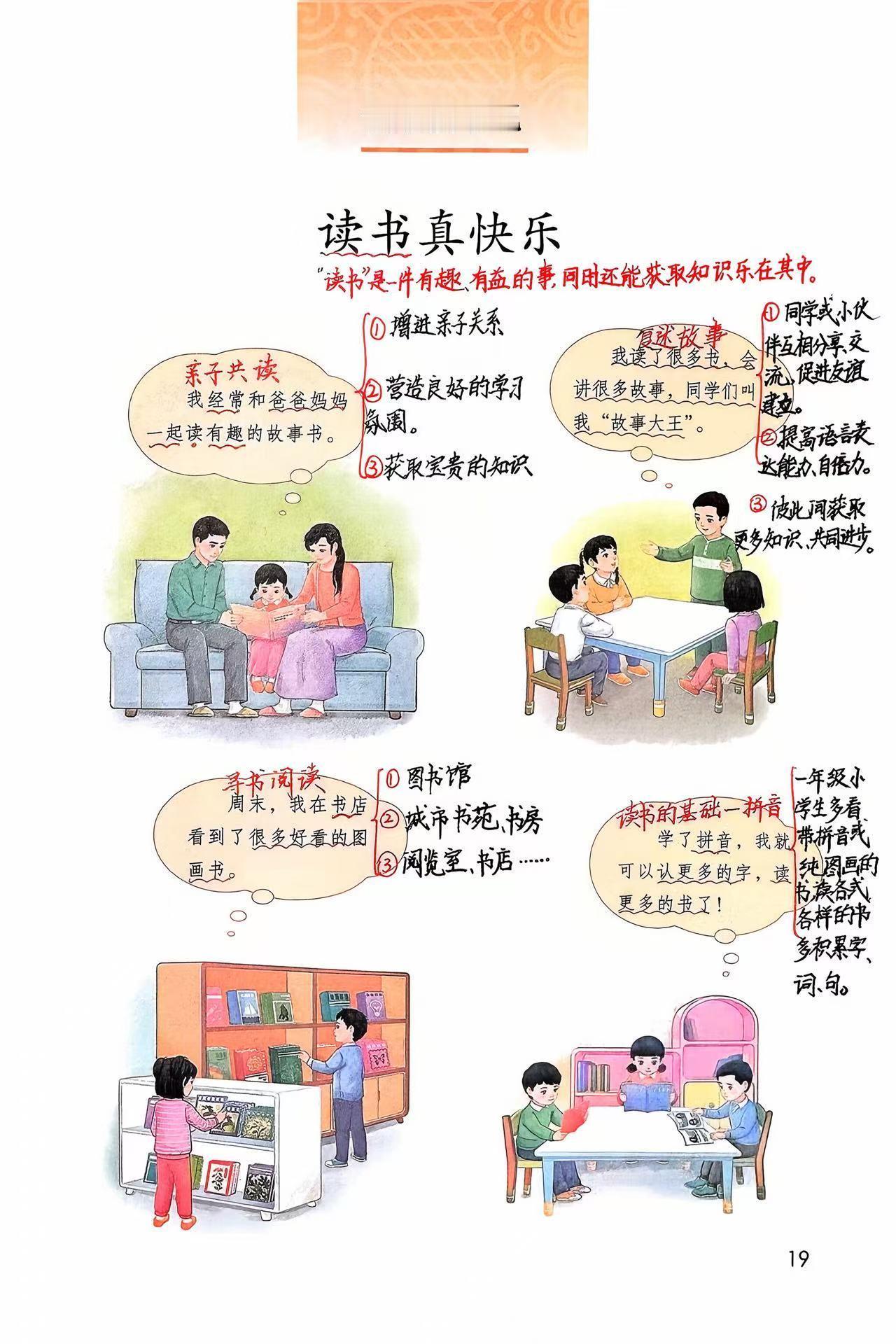 一年级上册：语文园地一《快乐读书吧》笔记