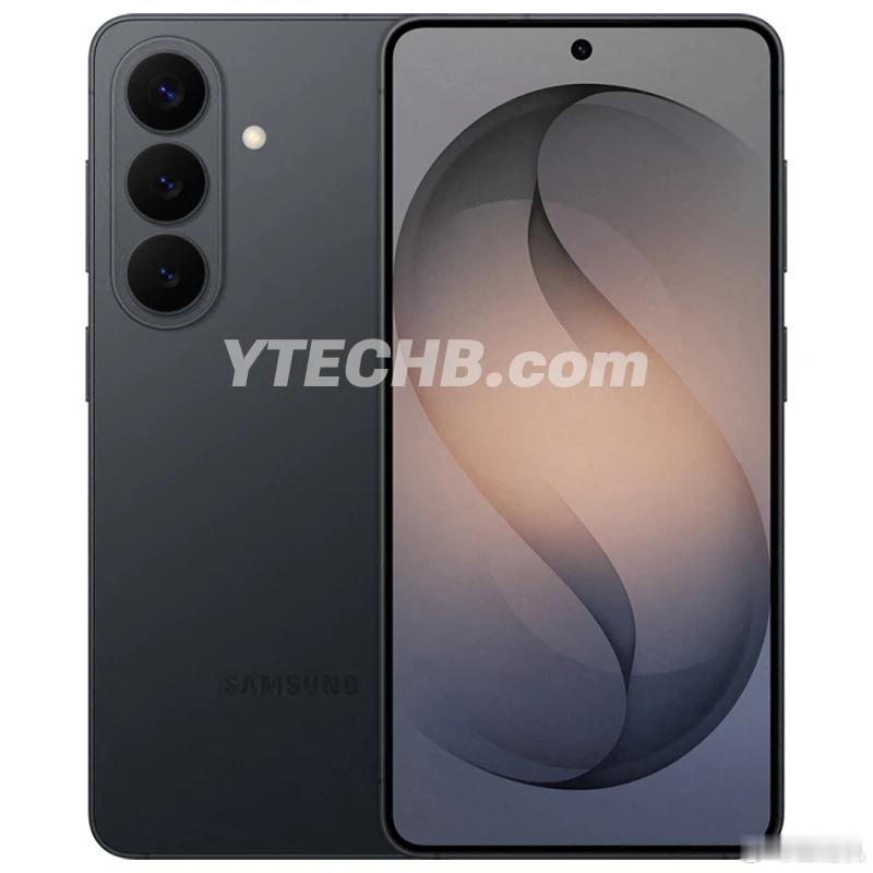 三星 Galaxy S26 黑色标准版手机渲染图曝光，后置摄像头模块有了明显的变