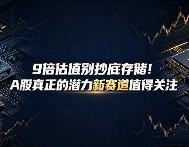 9倍估值别抄底存储！A股真正的潜力新赛道值得关注