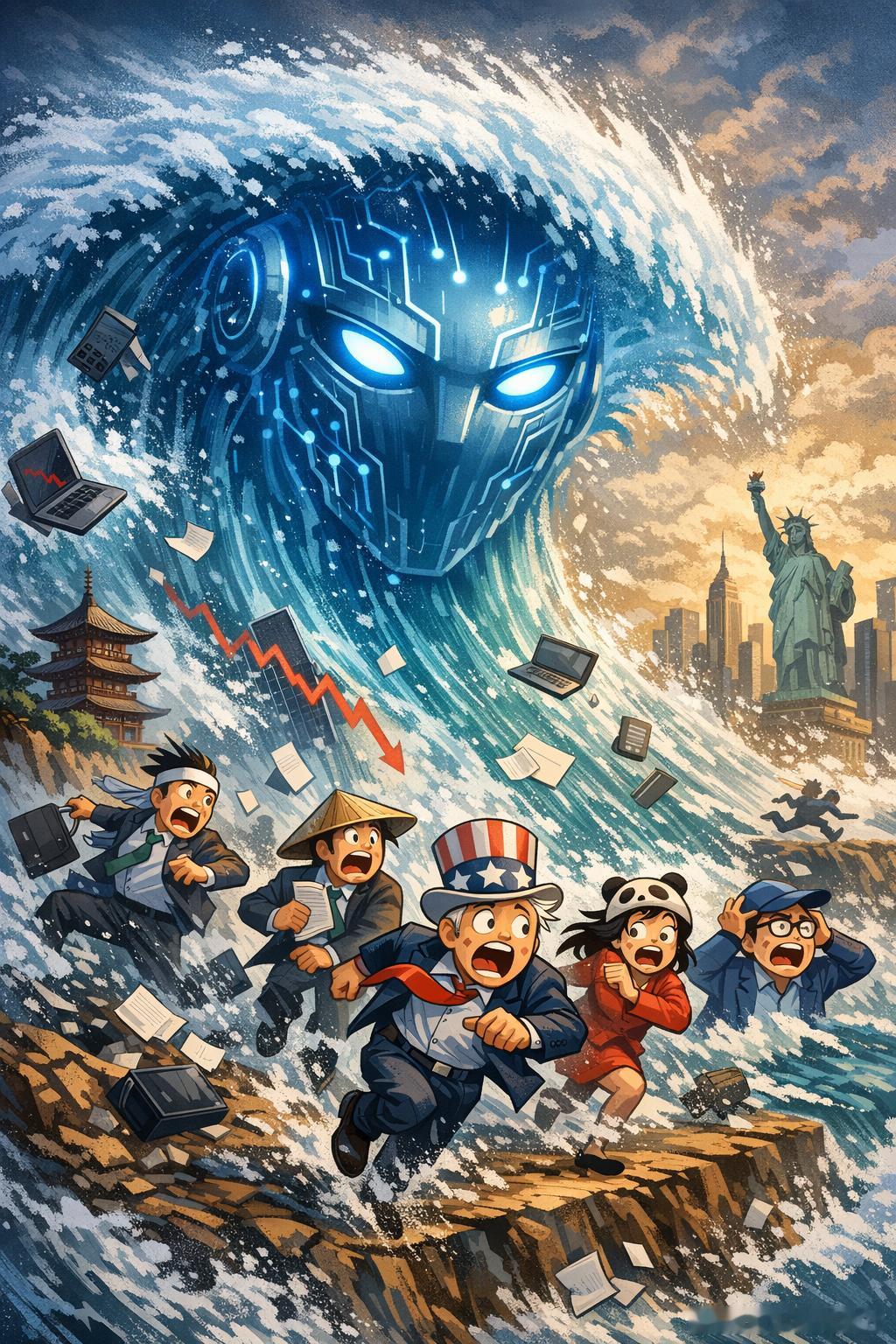 AI巨浪席卷全球软件股：从美股到亚洲，一次估值逻辑的集体重算2月4日的亚洲市场，