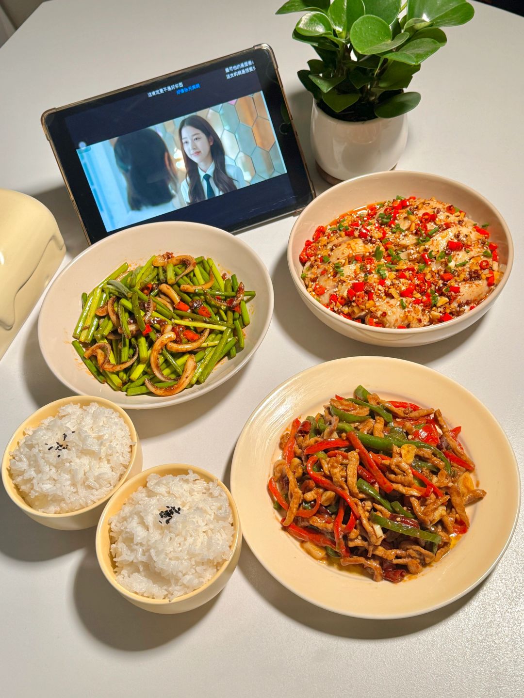 为女朋友做饭216天|今天晚饭长这样🥰