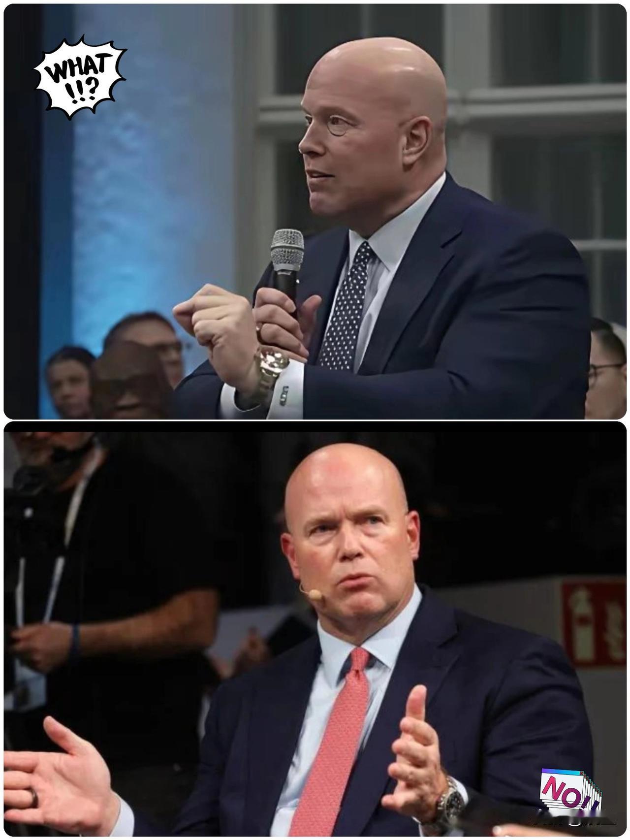 慕尼黑安全会议又出名场面了，这回是美国驻北约代表马修在那“高谈阔论”。

这哥们