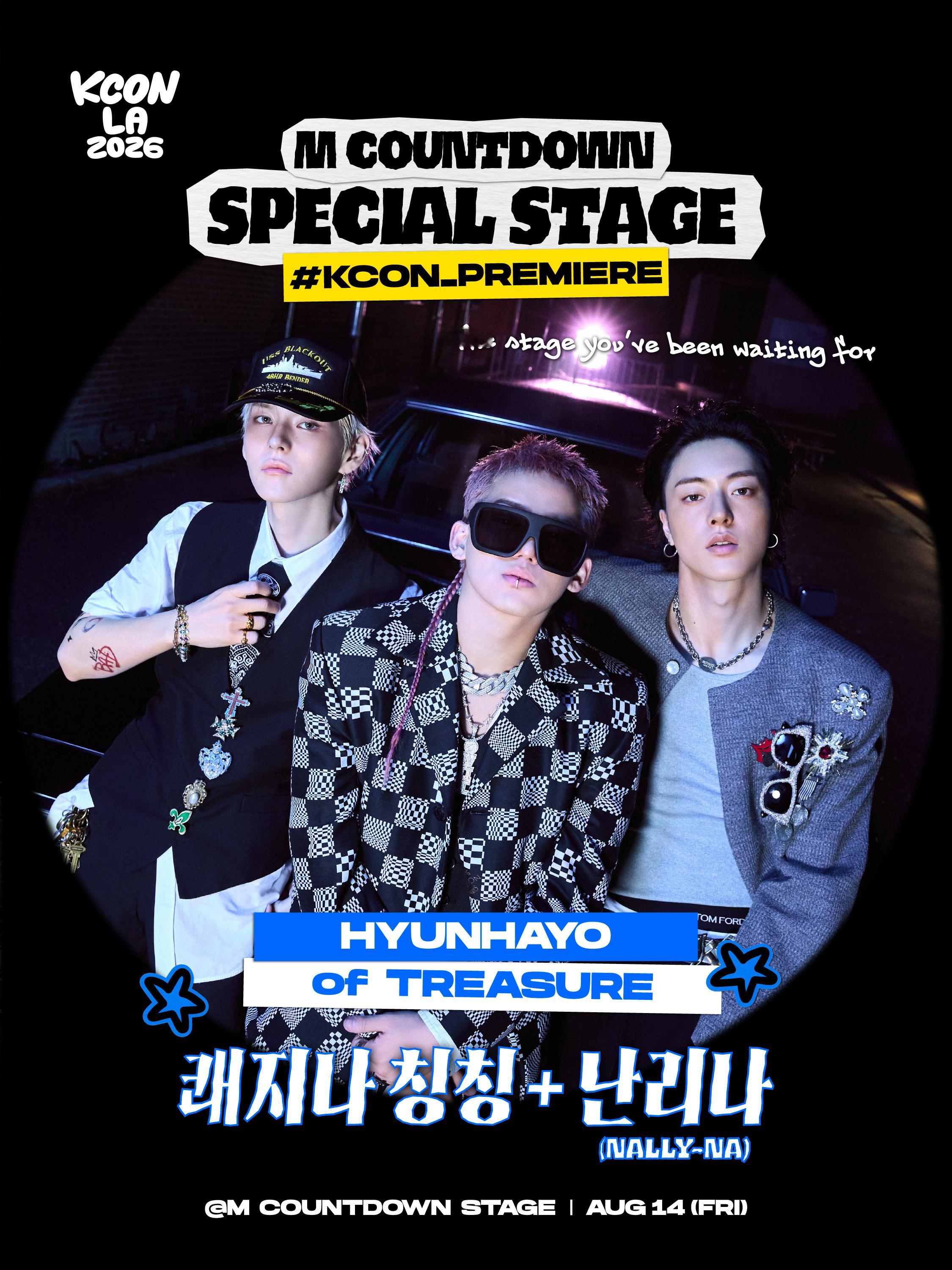 HYUNHAYO的KCON LA特别舞台加藤清正来了+NALLY NA😁🤟?