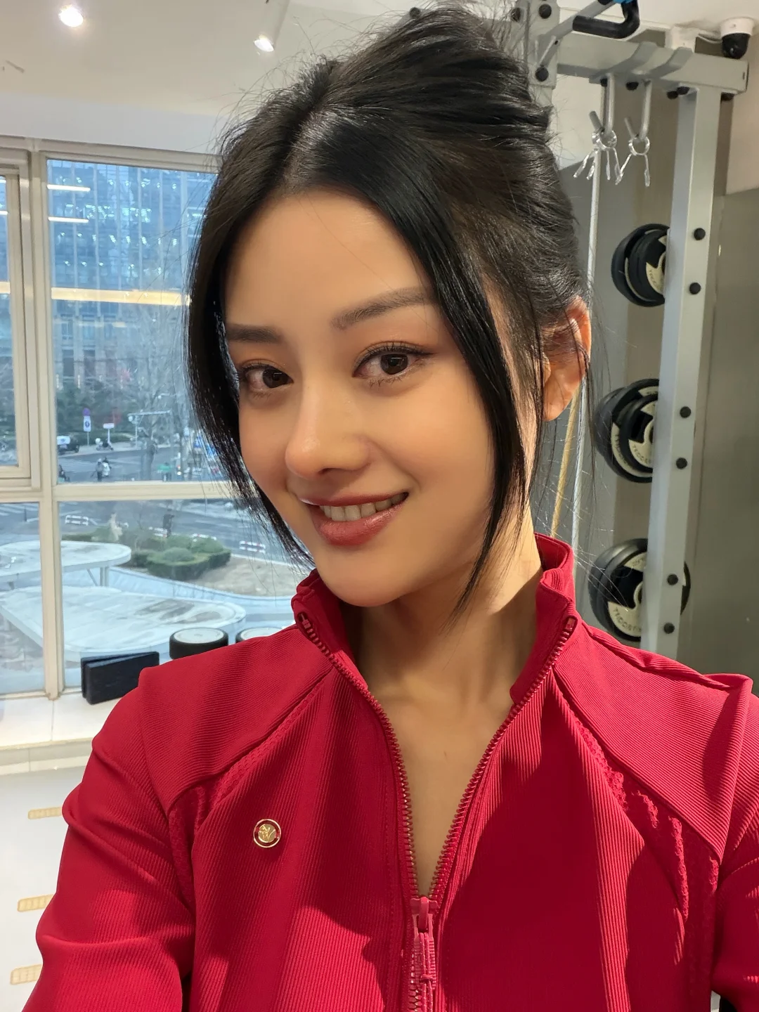 2026新年红版本的健身OOTD