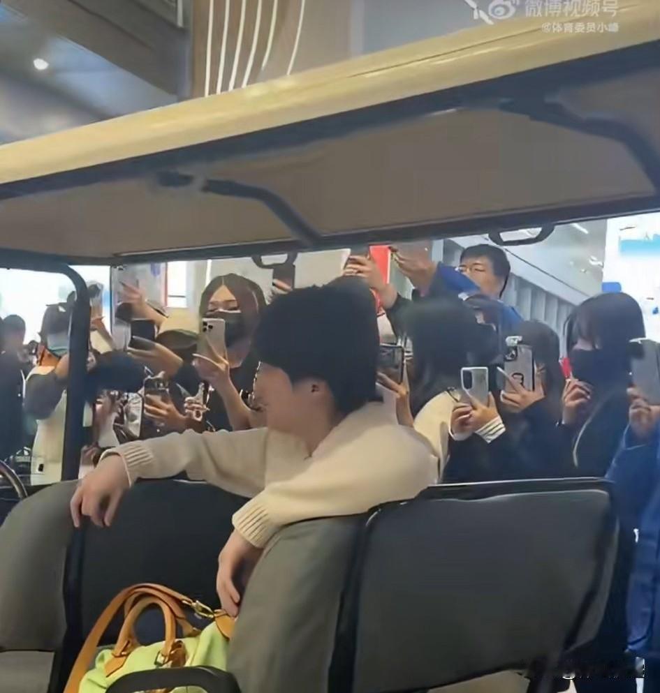 王楚钦看景成景，这就是名人的烦恼！！！