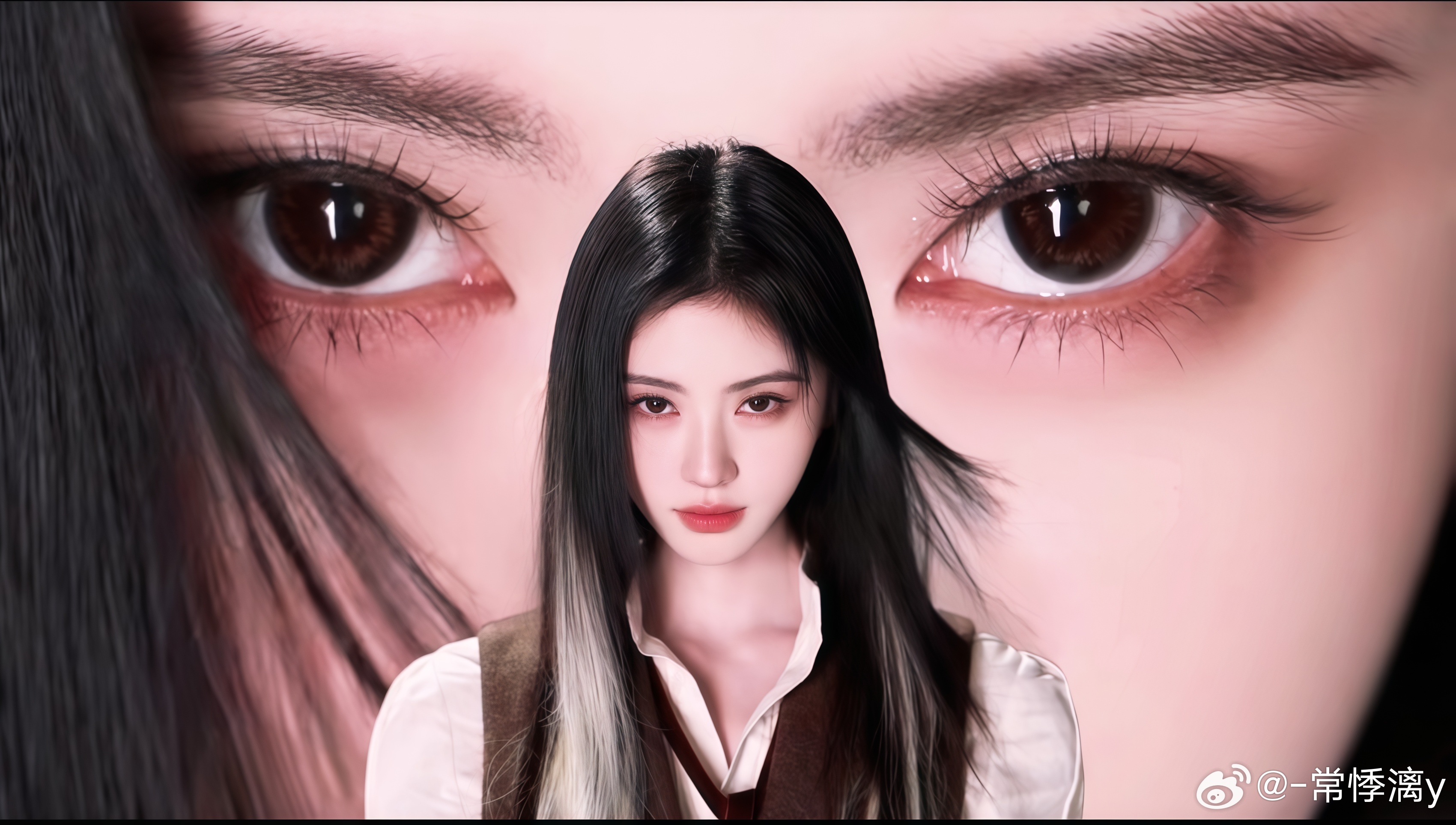 鞠婧祎 jjy鞠婧祎万花世界jjy鞠婧祎露芜衣喜欢你是毫无理由的护短和潜意识的偏