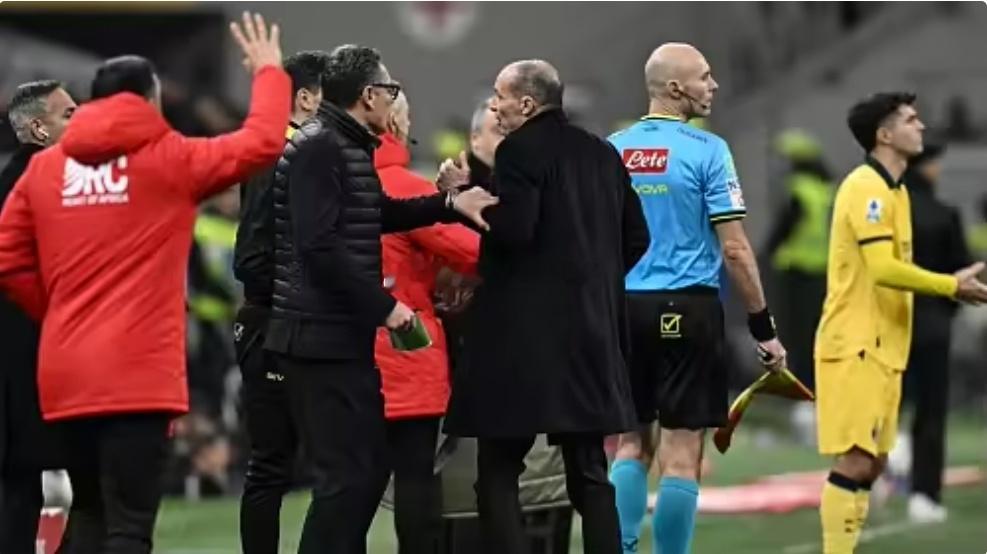 阿莱格里赛后讥讽小法：你还是个孩子，白痴；双方发生激烈争吵北京时间2月19日03