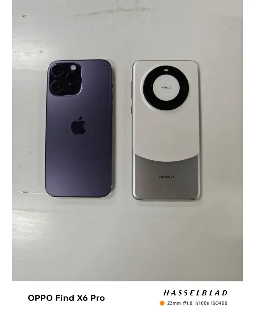 这么看来，华为苹果各有千秋吧