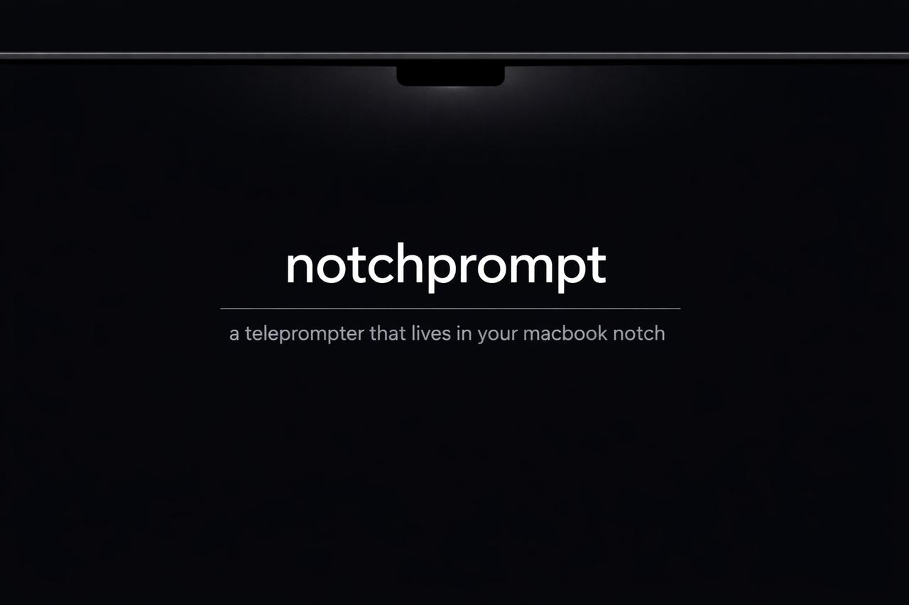 MacBook 刘海终于有用了！

GitHub 上发现一个很有意思的开源工具—