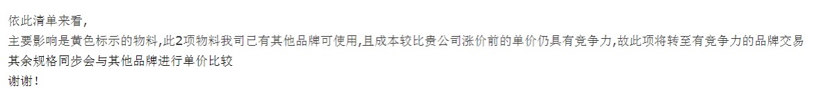 小鬼难缠……甲方采购收到调价通知，当时自己把话说得那么决绝果断，到了执行月，发单