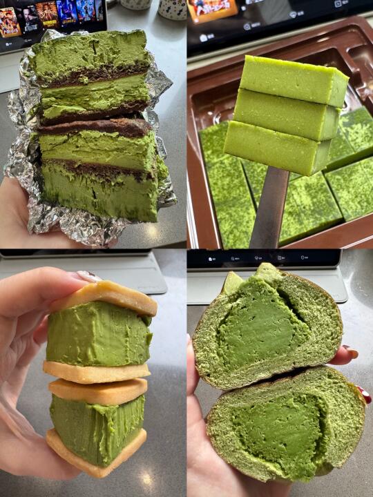 抹茶脑袋进🍵低卡好吃的宝藏抹茶甜品合集~