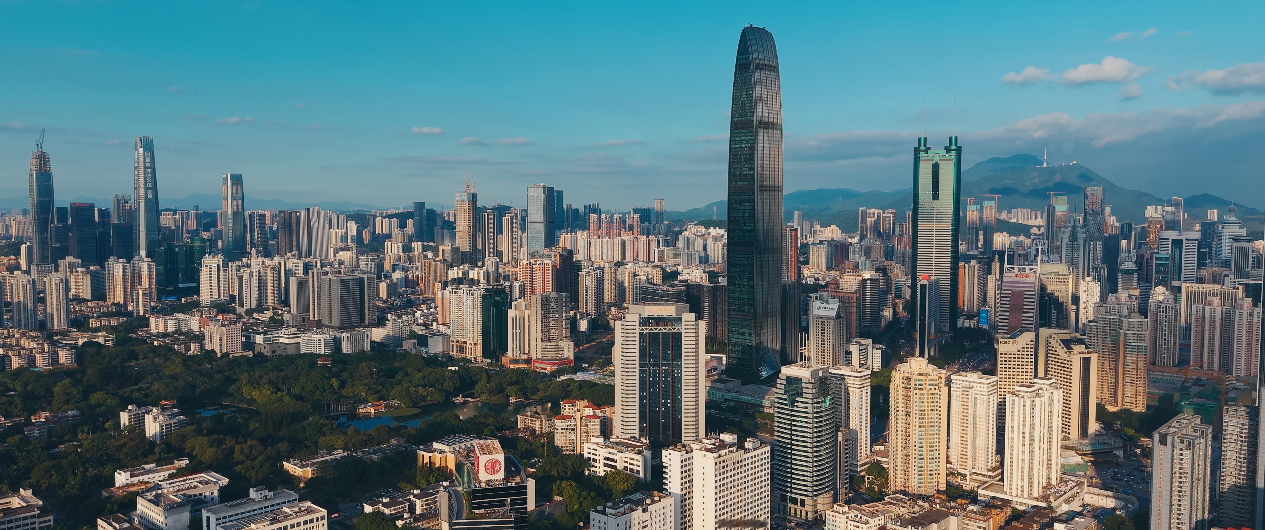 深圳这场无人机烟花秀一次破俩记录航拍深圳[超话]城市摄影 喜欢这座城市，每栋楼都