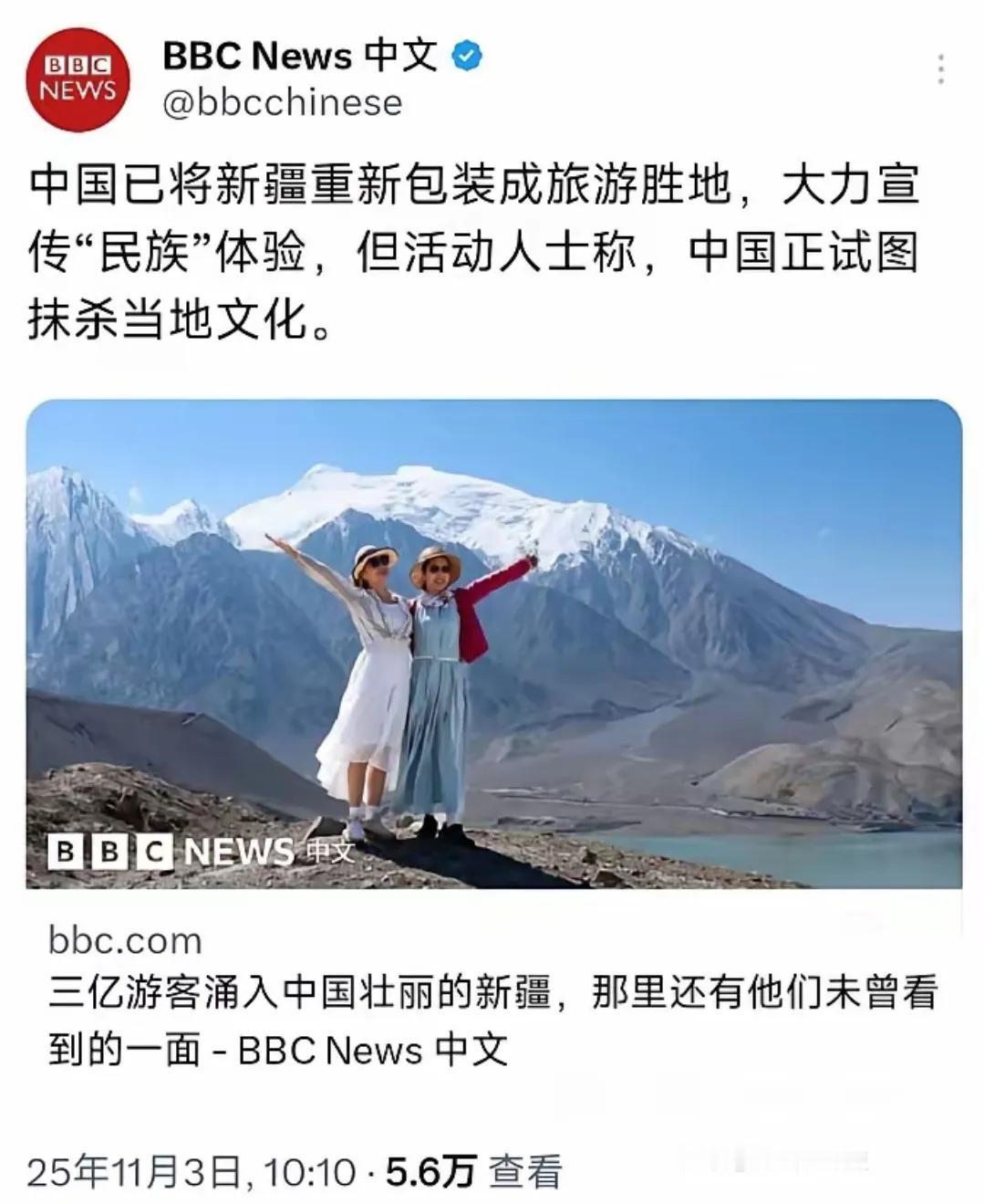 或许将这段话里面的“活动人士”改为“反动人士”就更贴切了。

BBC能拍出《地球