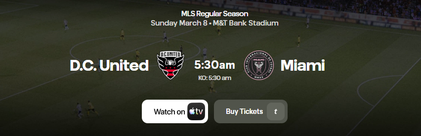 【下一场比赛】📅2026/03/08~周日🕠05:30🔥美职联第三轮⚽华盛