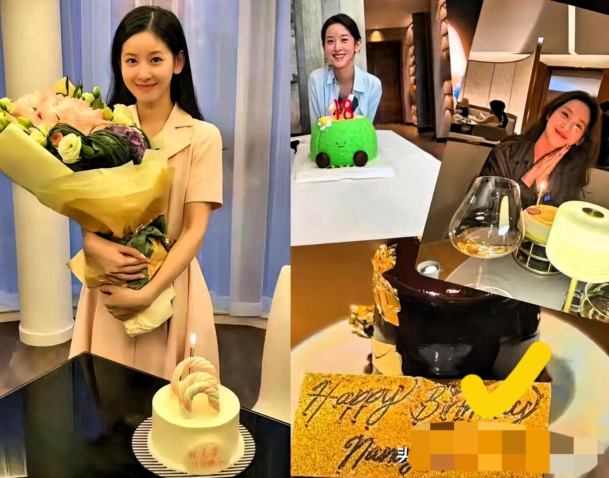 刘强东跟章泽天，
真是演都不演了，
章泽天32岁生日，祝福只剩一句“happy 