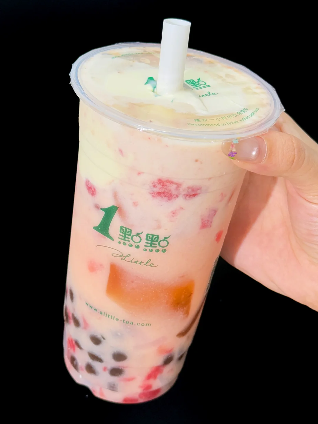 我很少用震撼来形容一种奶茶…