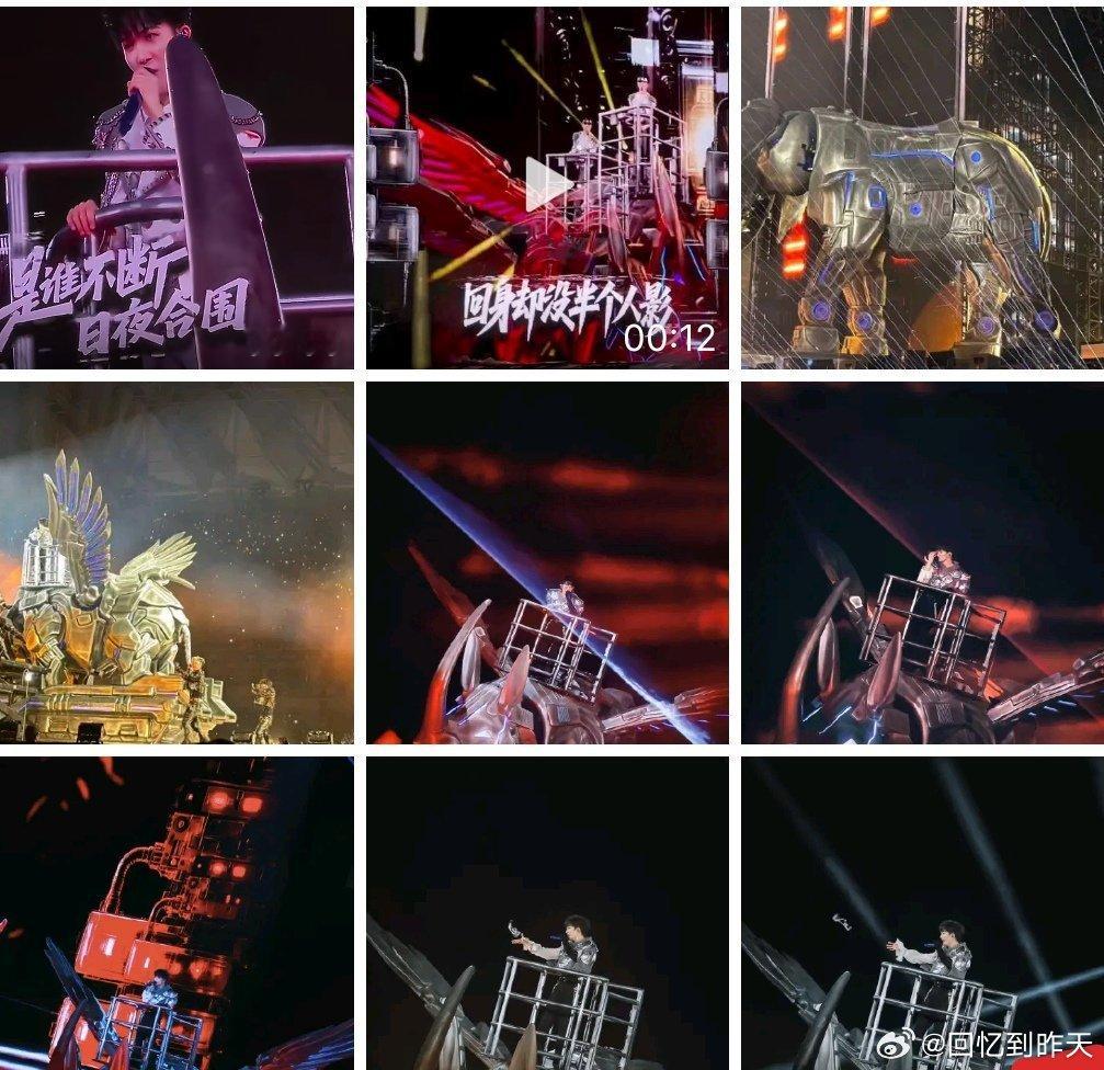 周深演唱会坐骑安排上了周深演唱会的坐骑真的很酷啊，这也太帅啦，这两天，周深的演唱