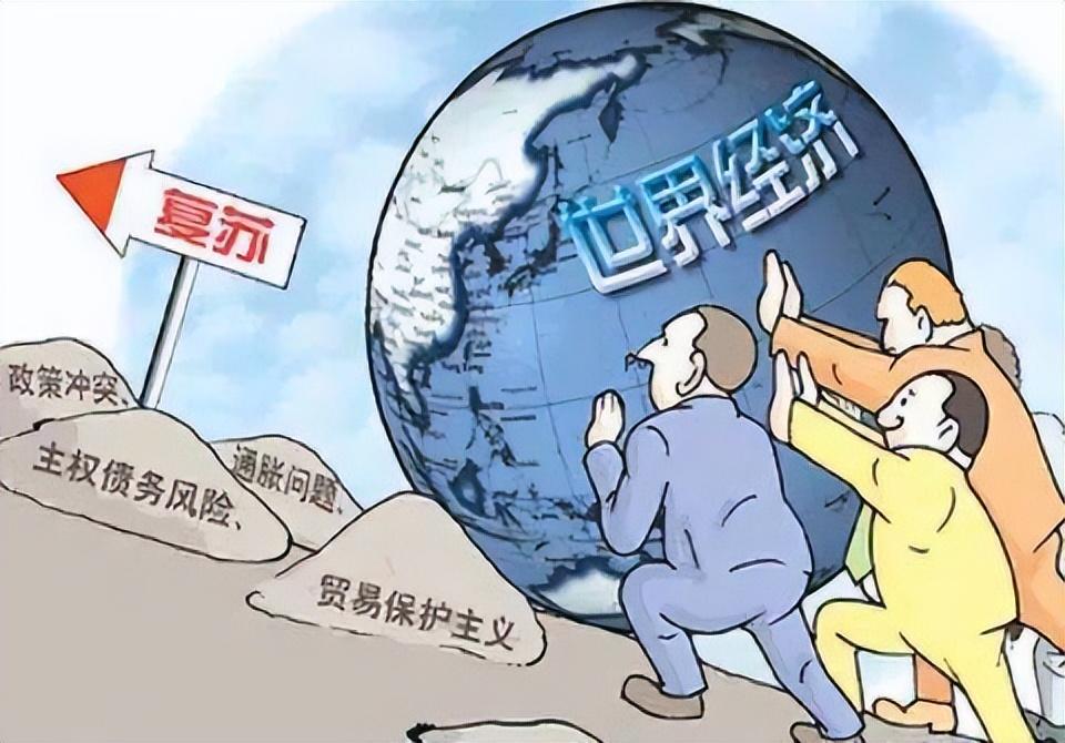 台湾中时今日发文写道：“如今主张放宽国际市场干预的是中国，在捍卫保护主义的却是美