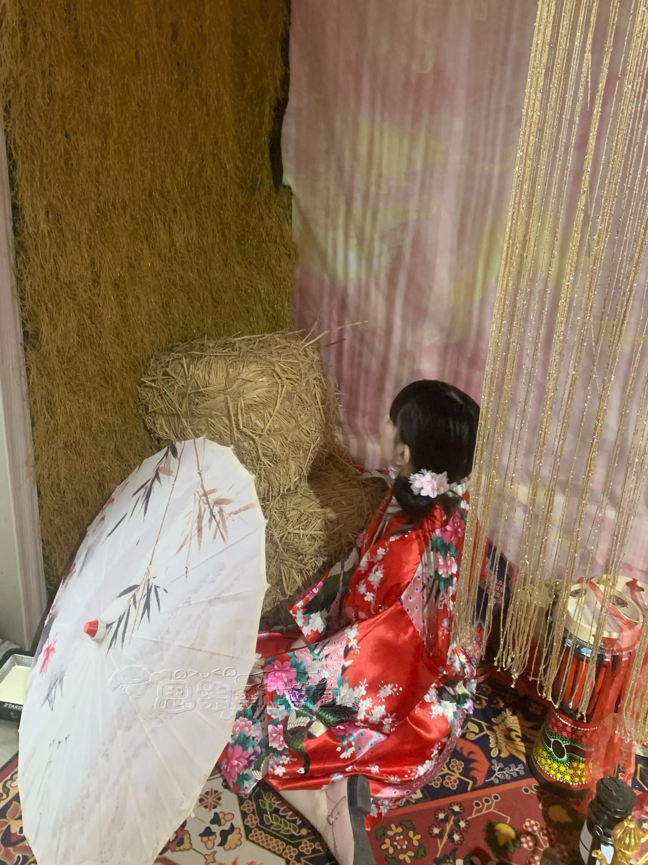 和服初体验。