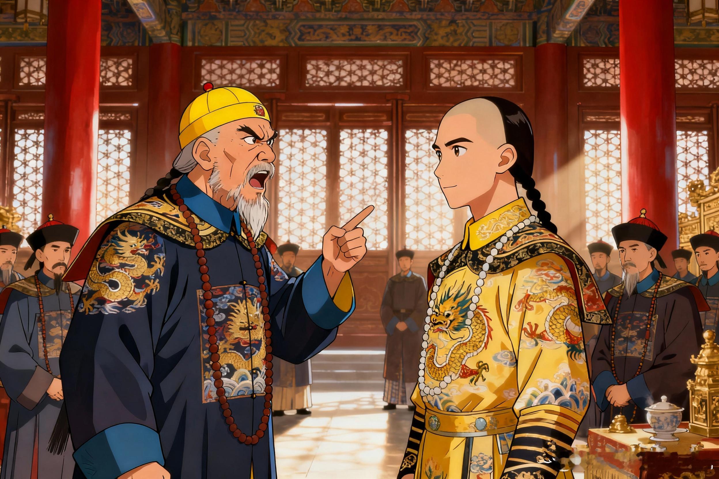 1735 年，雍正驾崩，新继位的乾隆一出手便震惊朝堂。他先是将雍正养的道士全部赶
