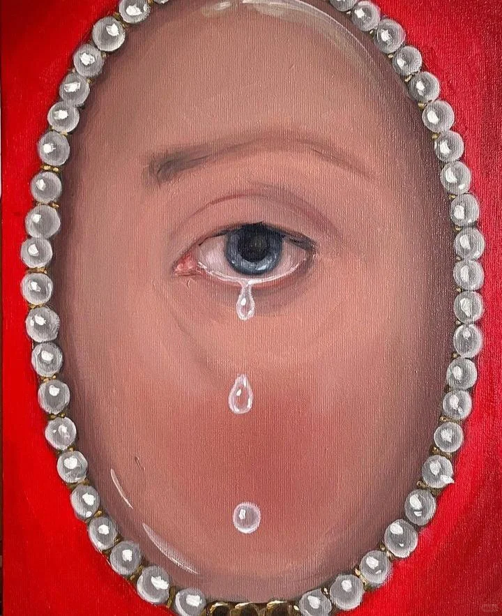珍珠+眼泪=梦幻般的超现实艺术