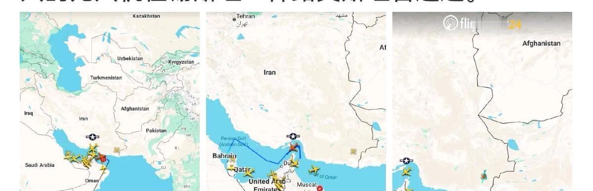 今天美军的P-8A/P-8在霍尔木兹海峡巡逻，伊朗人的无人机在锡斯坦—俾路支斯坦