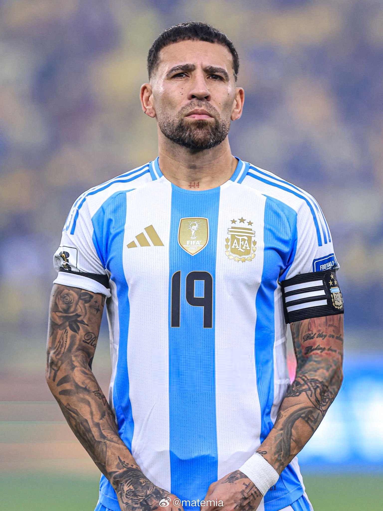 🇦🇷🚨 尼古拉斯·奥塔门迪将在糖果盒球场对阵赞比亚的比赛中首发。🔚 这将