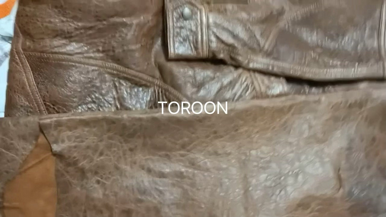 整整做了两个月 我这个皮衣 适合任何个子的皮衣光光是染色，我就染了一个多月！！！