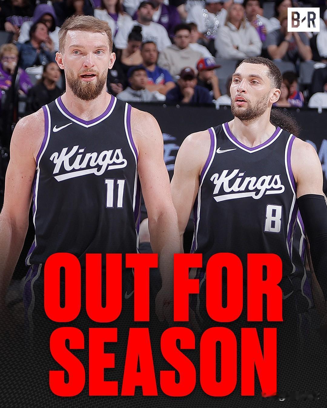 国王队两位大将受伤赛季报销，正好可以光明正大的进行摆烂了！

据Shams大神报