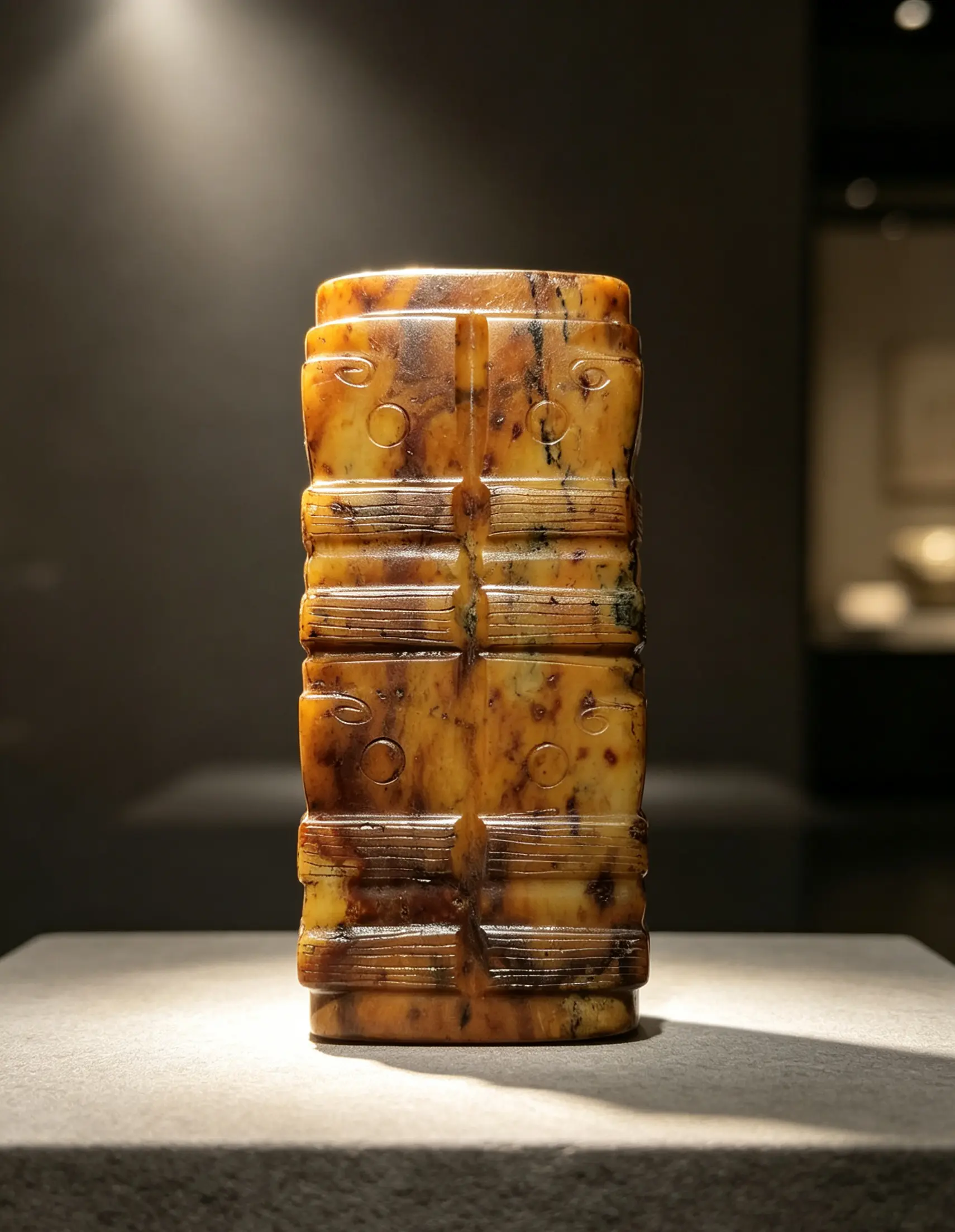 高古玉工痕 古玉的沧桑美 博物馆古玉 高古玉千年之韵 馆藏重器