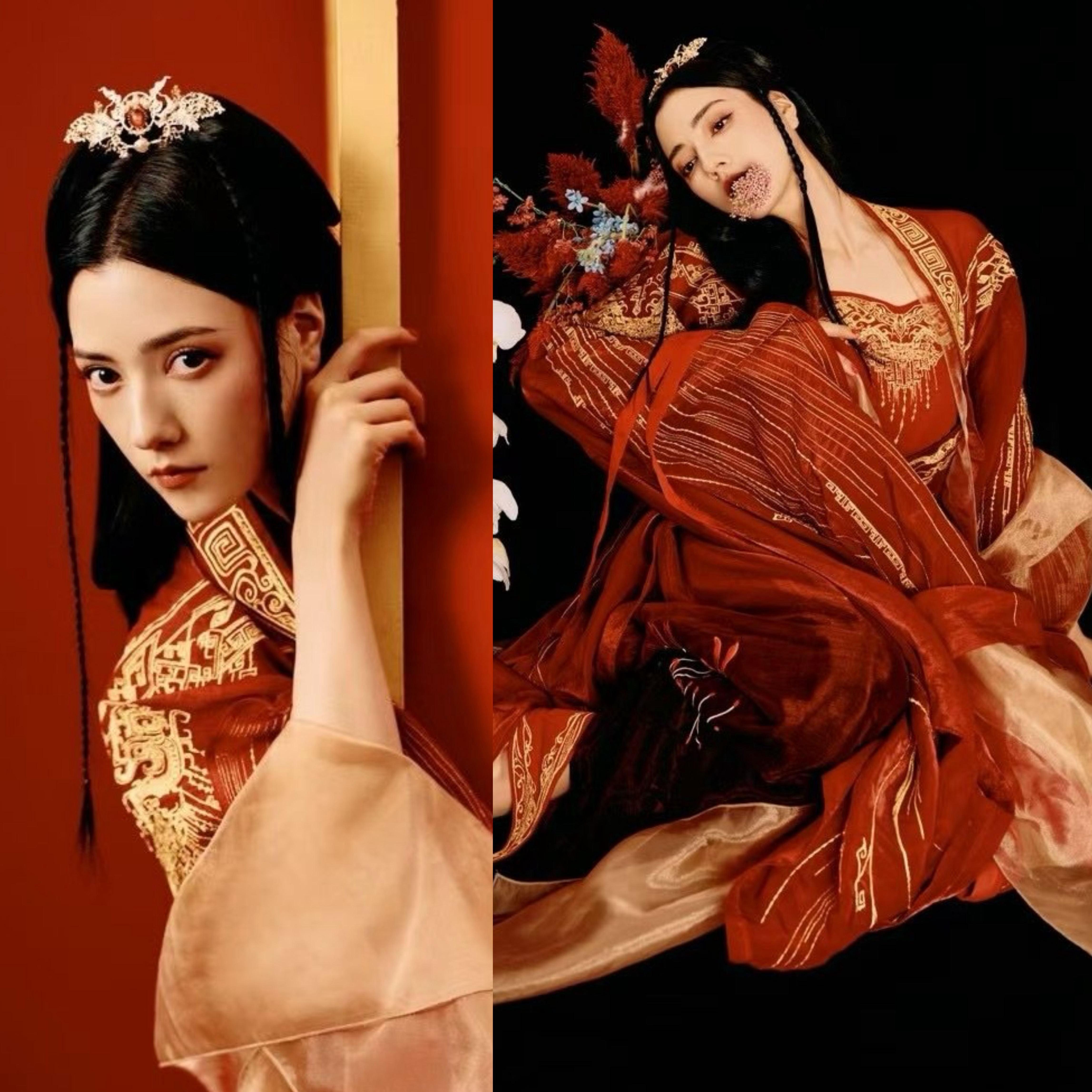 美了一跳又一跳，今天👧🏻的跨年妆造看看💕✨娜然/陈昊宇/孟子义/白鹿/娜扎