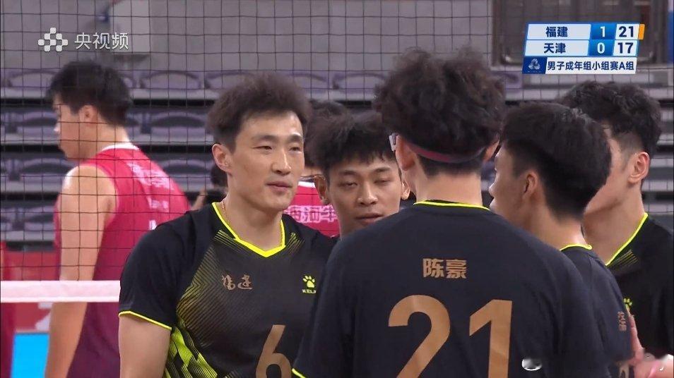 【全运男排 天津遭遇三连败】成年组A组，季道帅率领福建男排3-0（25-20 2