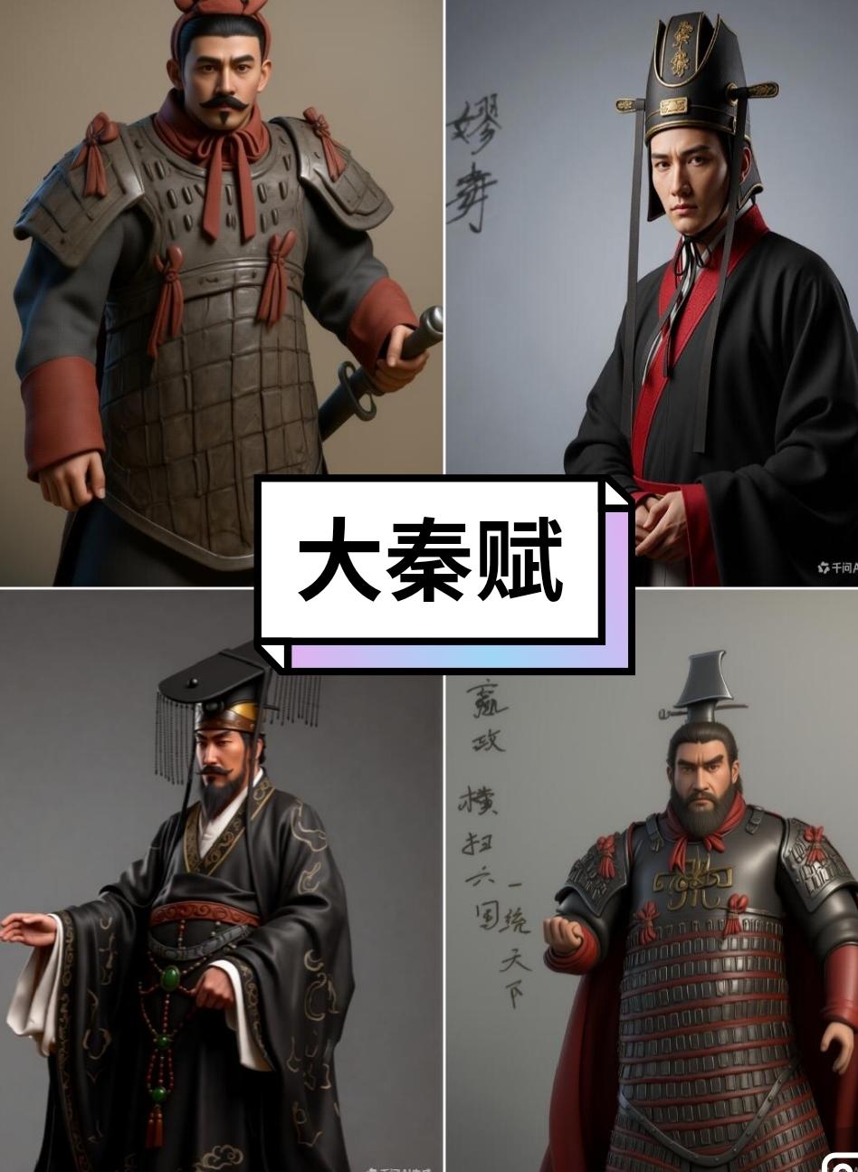 历史大秦帝国 大秦赋汉服