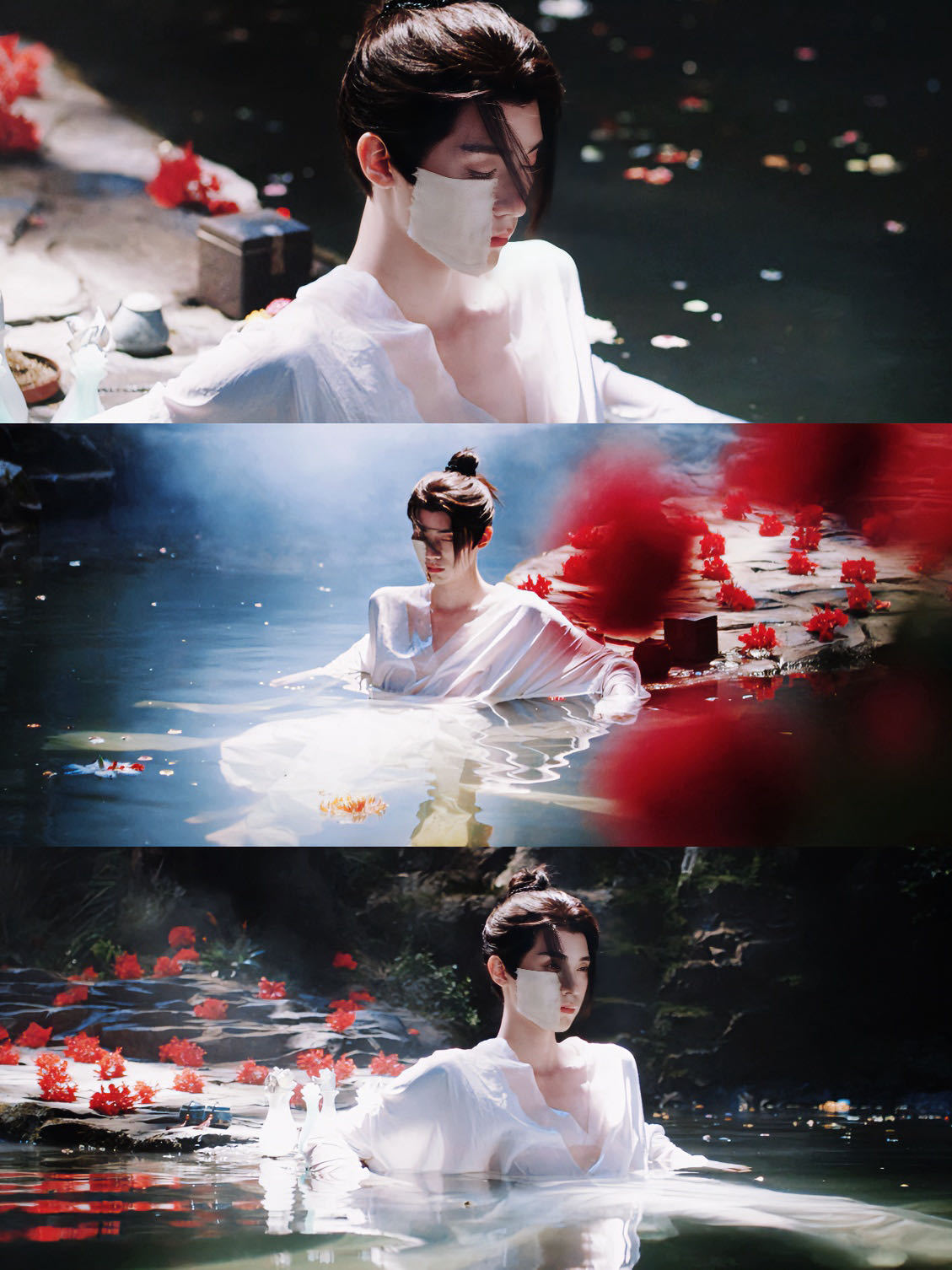 周翊然新剧直播周翊然这身子不扎针可惜了 直接被周翊然惊艳到！扎针疗伤镜头张力拉满