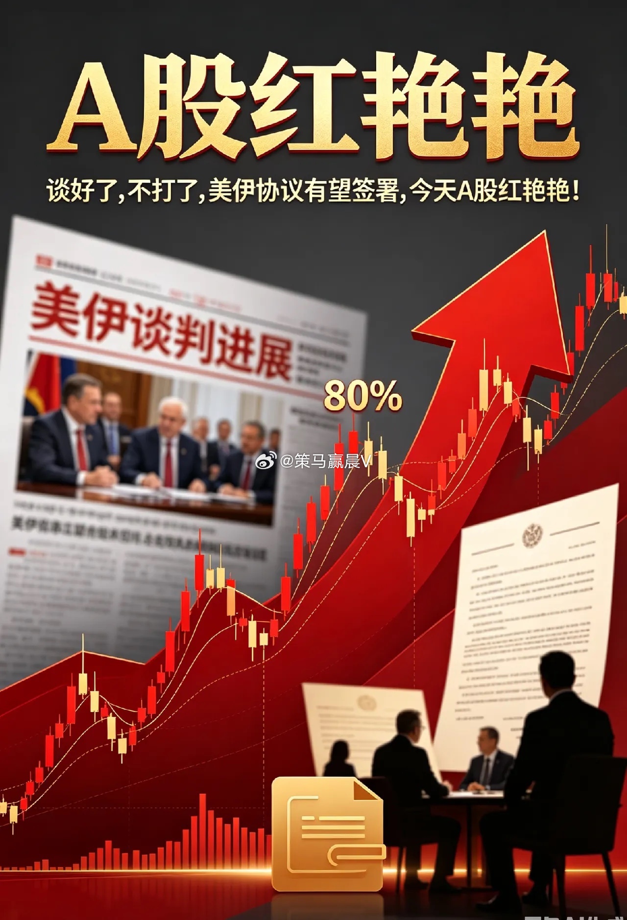 “谈好了,不打了”,美伊协议有望签署,今天A股红艳艳！一、热点消息①TLP宣布: