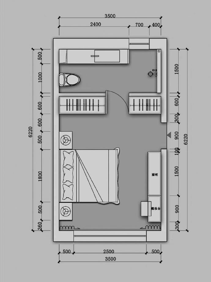 室内设计必知，十二款大户型卧室布局方案，总有一款适合你。 ​​​