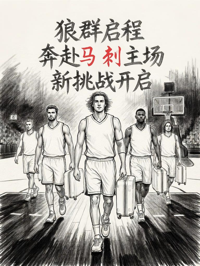 正式启程奔赴马刺队的主场！就在近日，森林狼的社媒就晒出了一众球员奔赴马刺队主场的