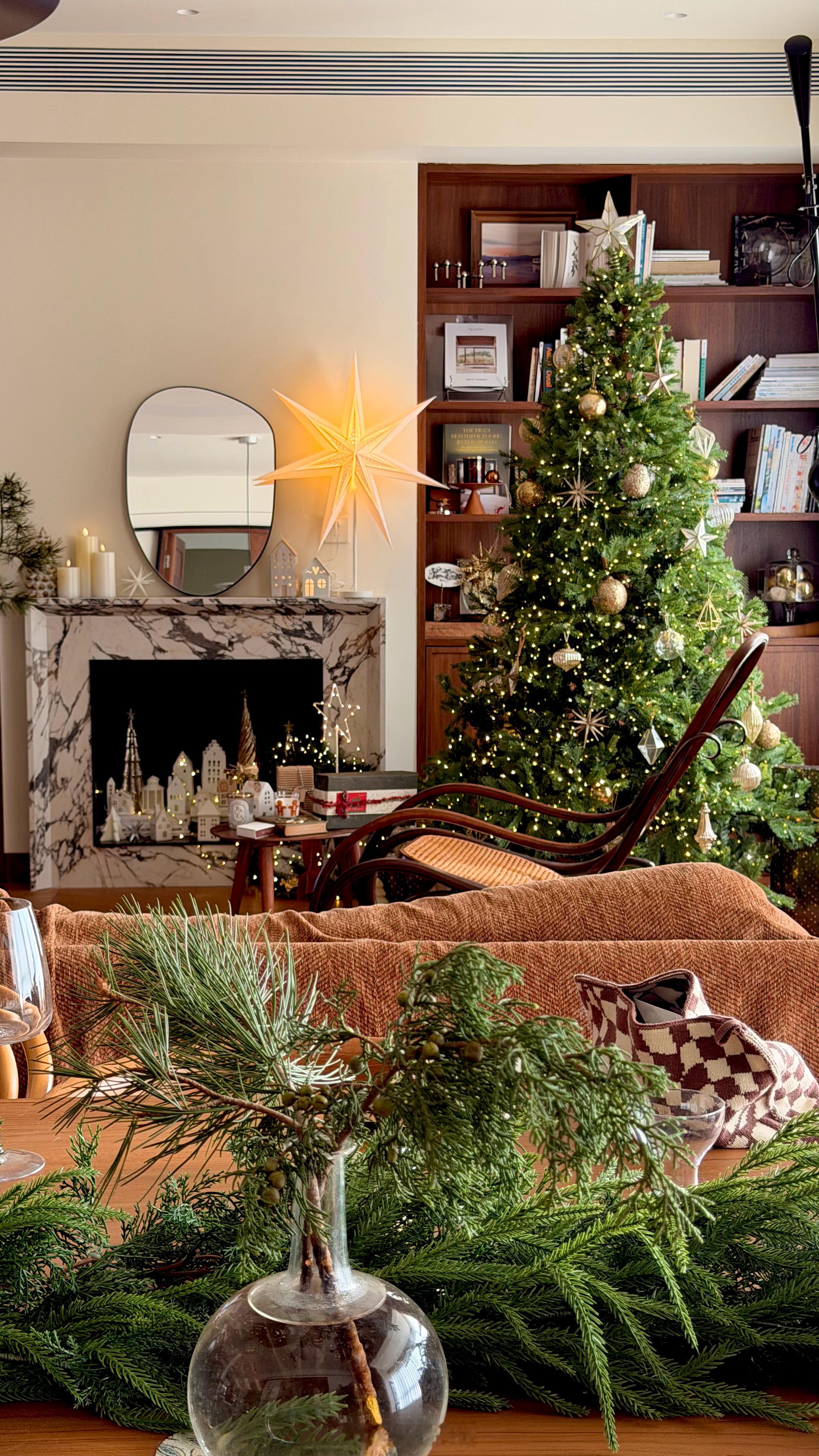 当极繁主义的家布置圣诞节就会得到……18图都放不下的温暖美好又浓郁的圣诞家居氛围