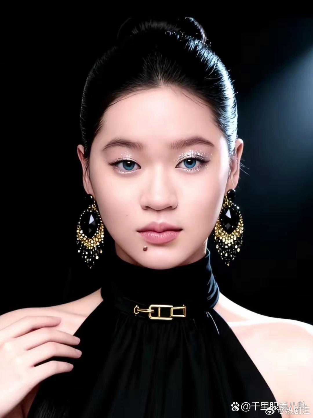 全红婵彻底成为女王，这气场强大到没边！尤其是那美人痣，真是点睛之笔，太美了！ 