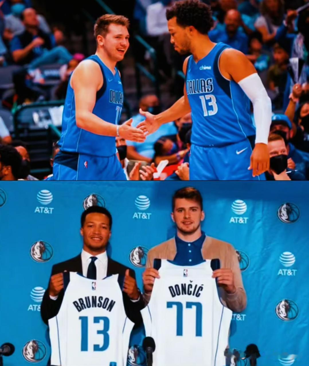 独行侠看到这样的场景是作何感想

上周周最佳分别是西部东契奇，东部布伦森
东契奇