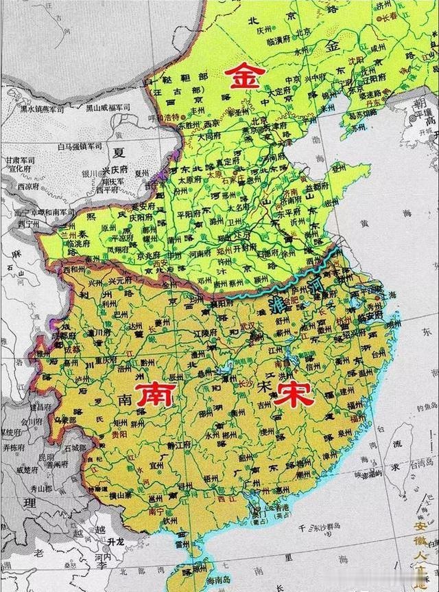 宋高宗赵构的北伐之路！
旗帜必须北上，以示孝道；
脚步必须刹车，以免失控；
口号